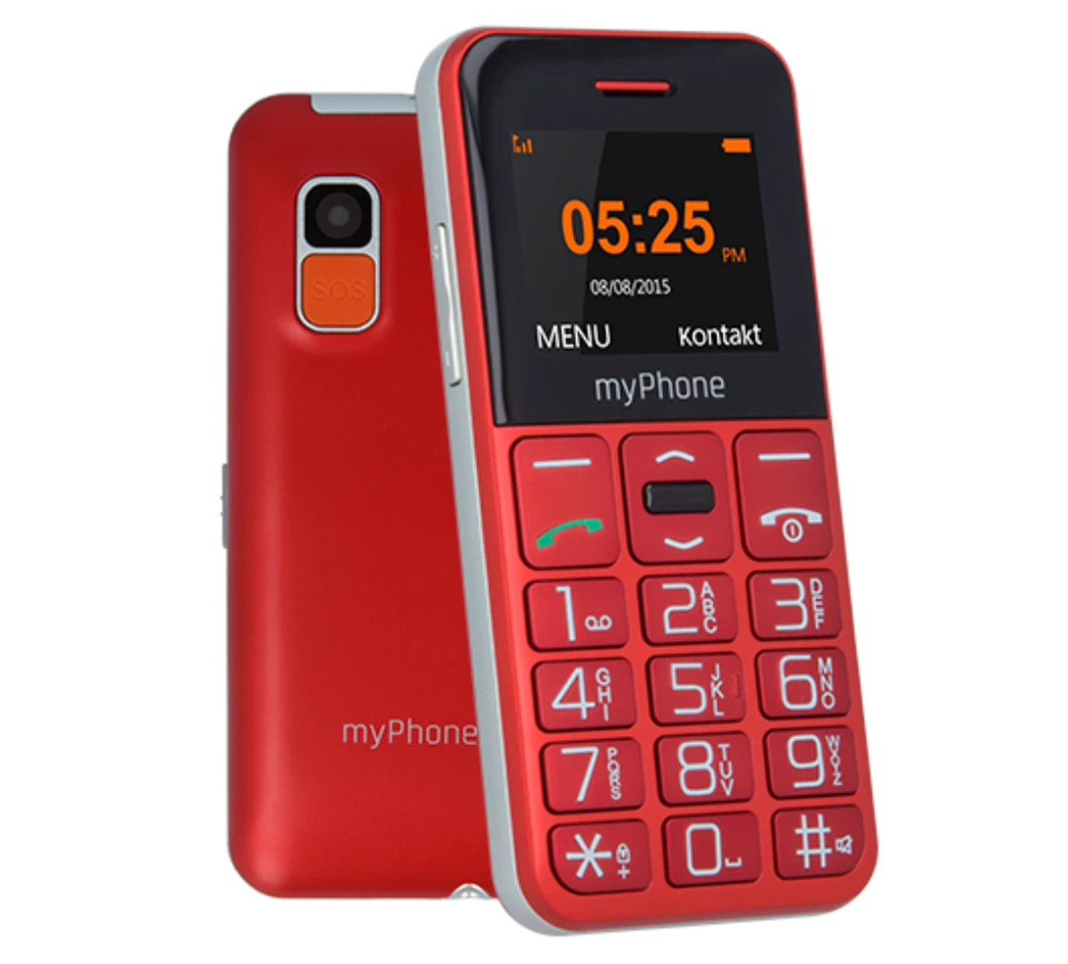 myPhone Halo Easy red