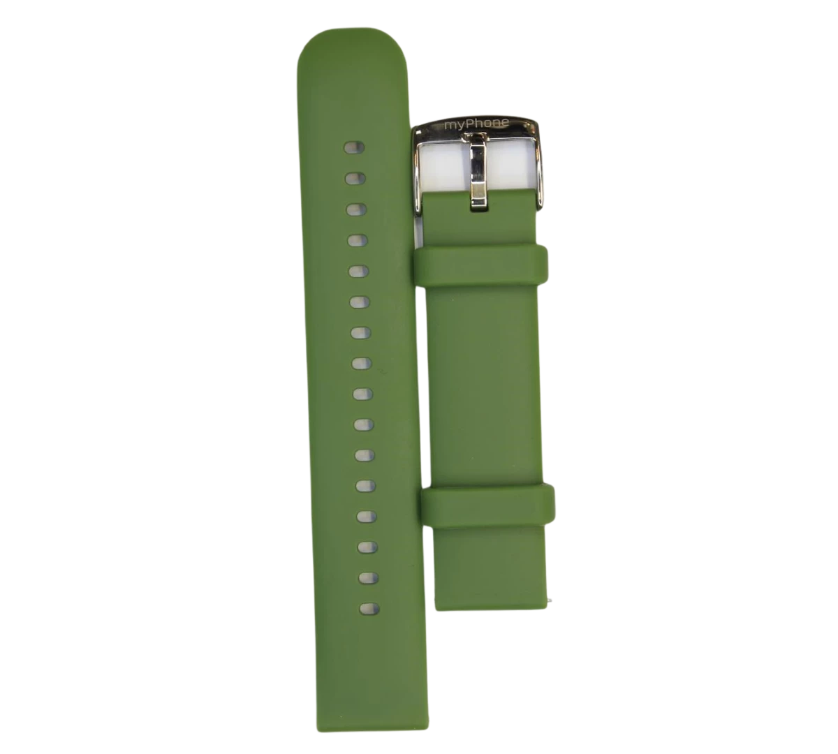 myPhone Watch Pastel Green silicone strap
